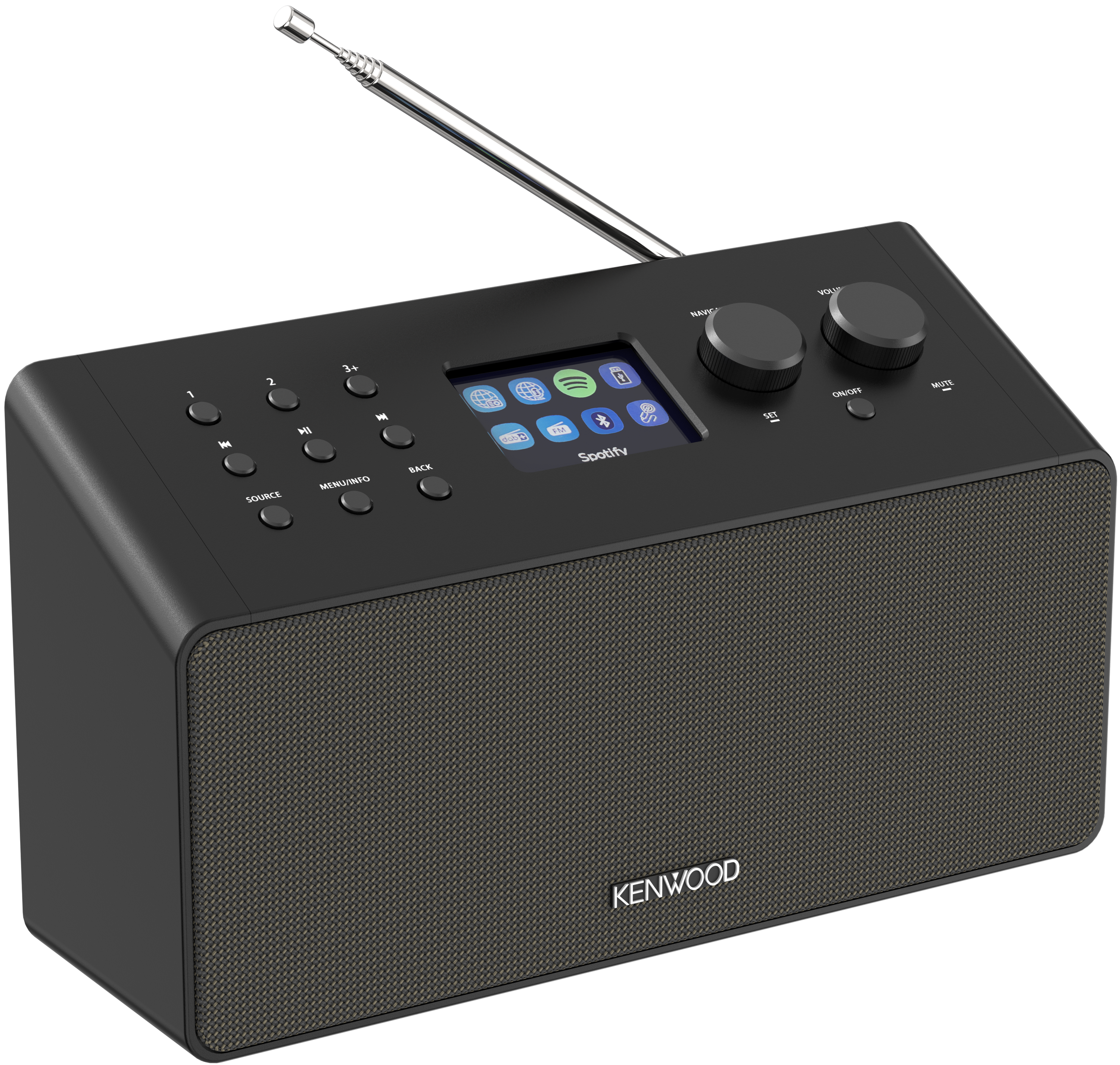 Kenwood CR-ST90S Internetradio DAB+ Bluetooth Akku 8h