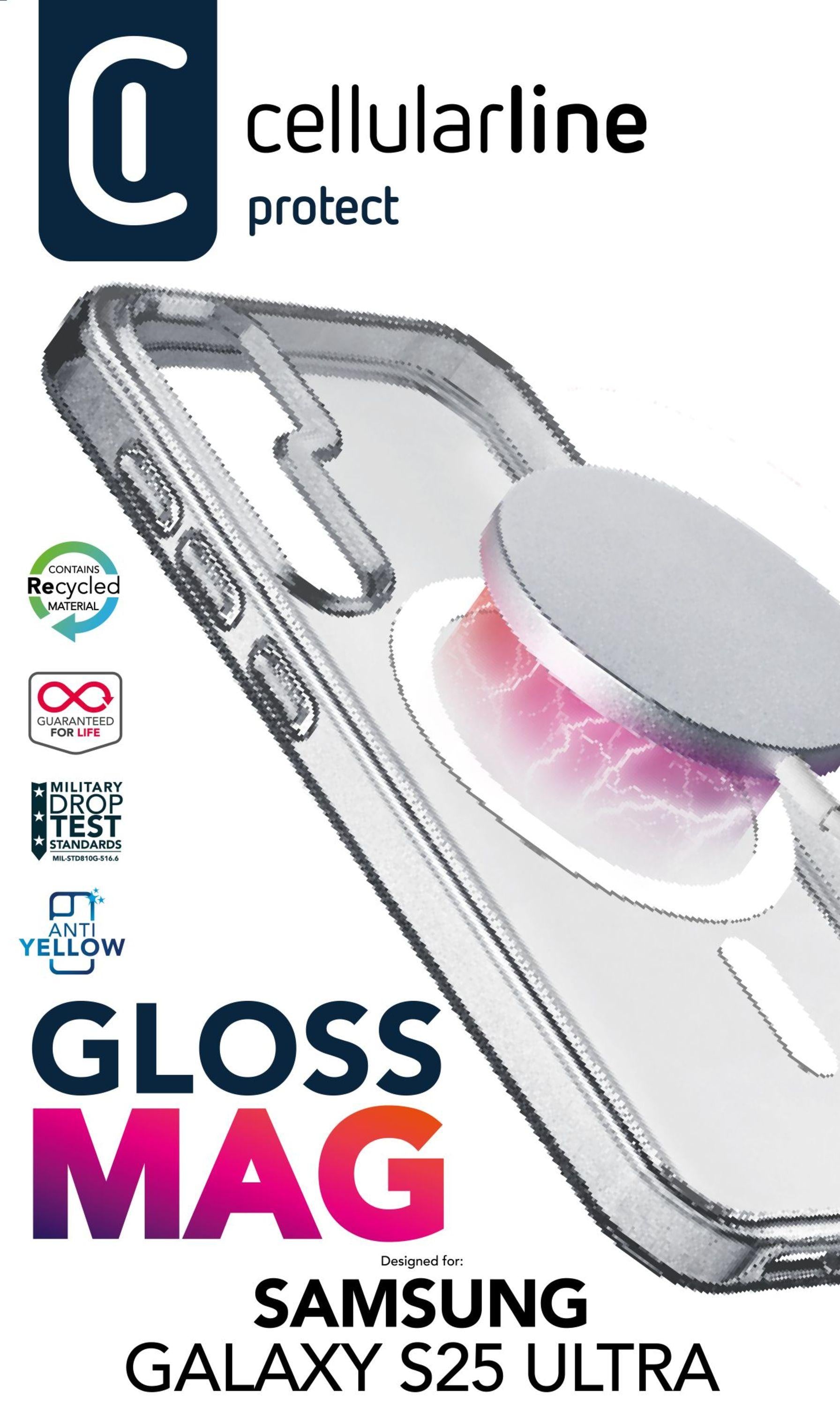 CellularLine Gloss Mag Schutzhülle S25 Ultra MagSafe