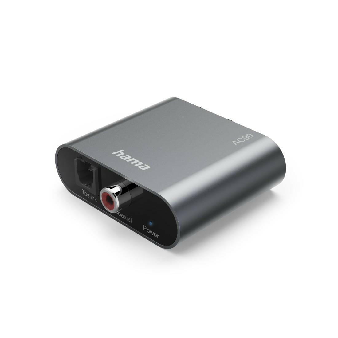 Hama AC90 Audio-Konverter digital zu analog für HiFi-Anlage