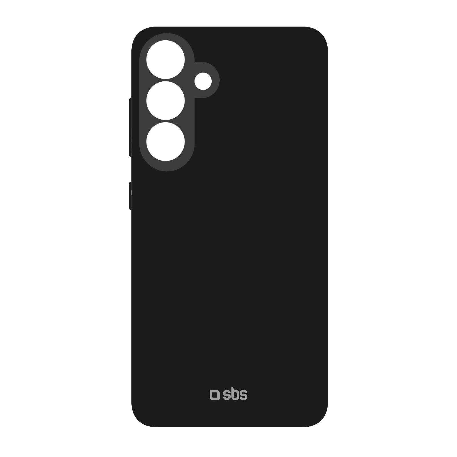 SBS Samsung S25 Handyhülle D3O Schwarz schockresistent