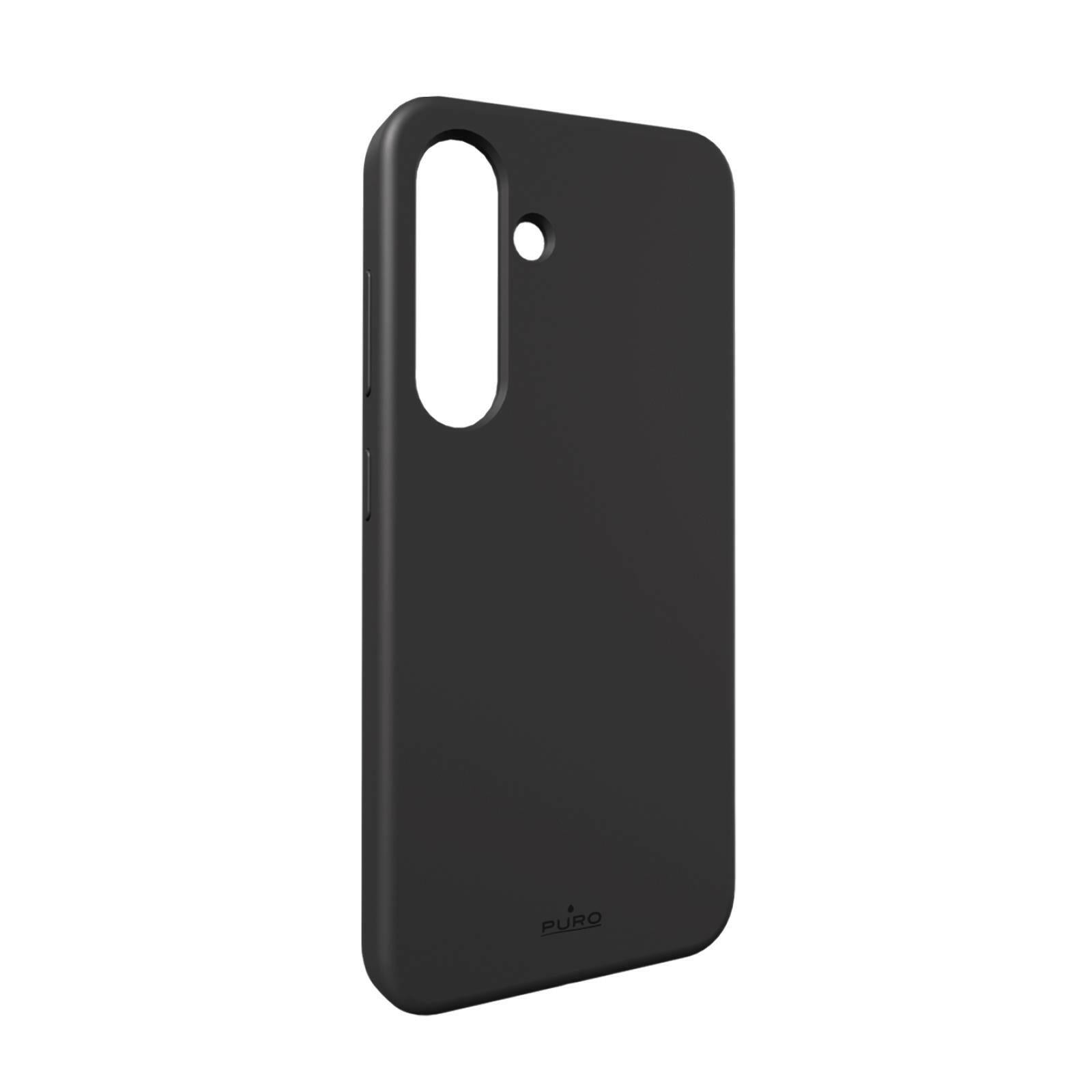 SBS Samsung Galaxy S25 Cover ICON Schwarz, Liquid Silicone