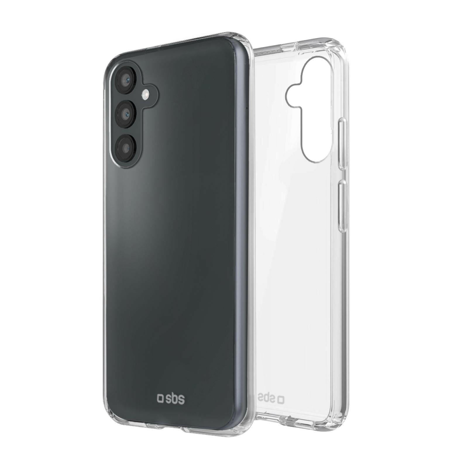 SBS Handyhülle für Samsung A26, Transparent, TPU-flexibel.