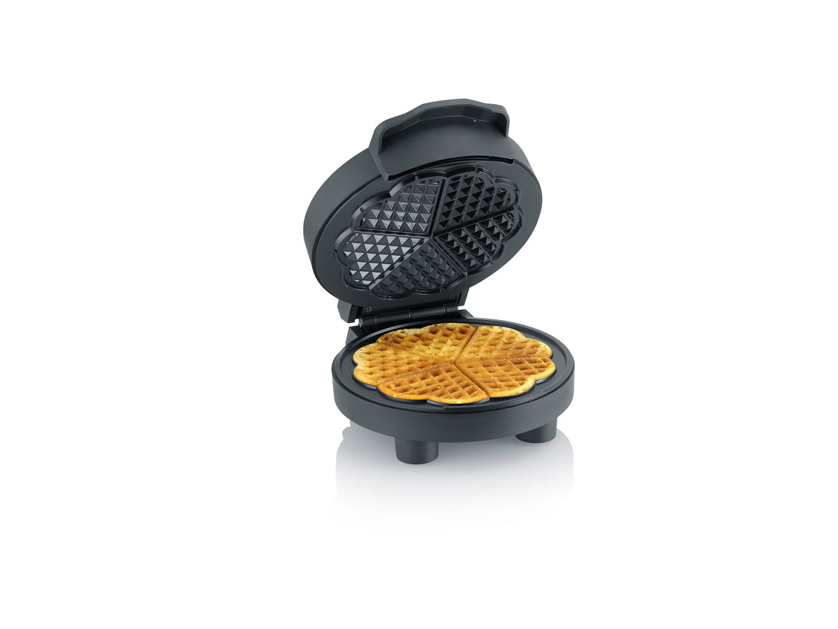 SEVERIN WA 2116 Herzwaffeleisen 1000W Schwarz