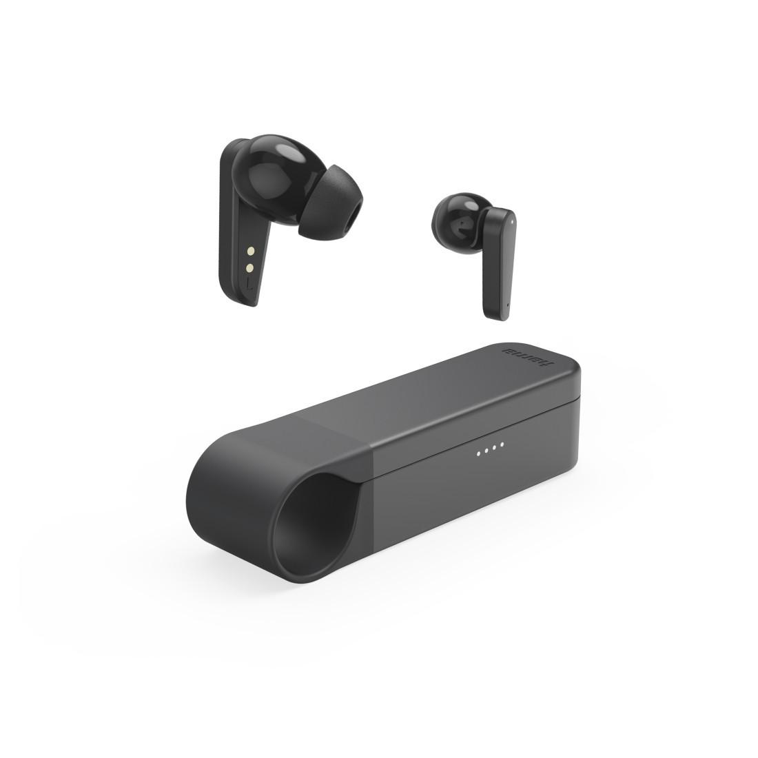 Hama Spirit Pocket II In-Ear Bluetooth Kopfhörer, Schwarz