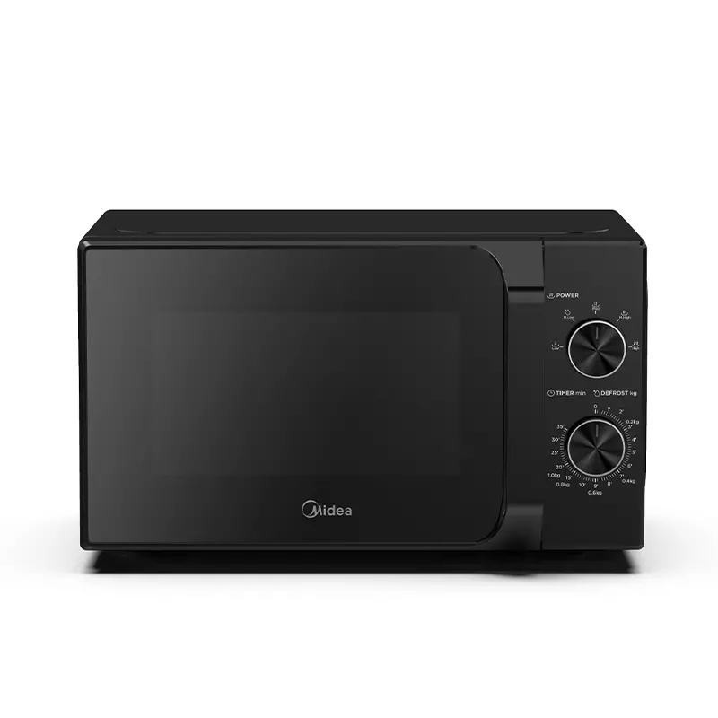 Midea MM20CF2EBK Mikrowelle 20L 700W mit Glasdrehteller