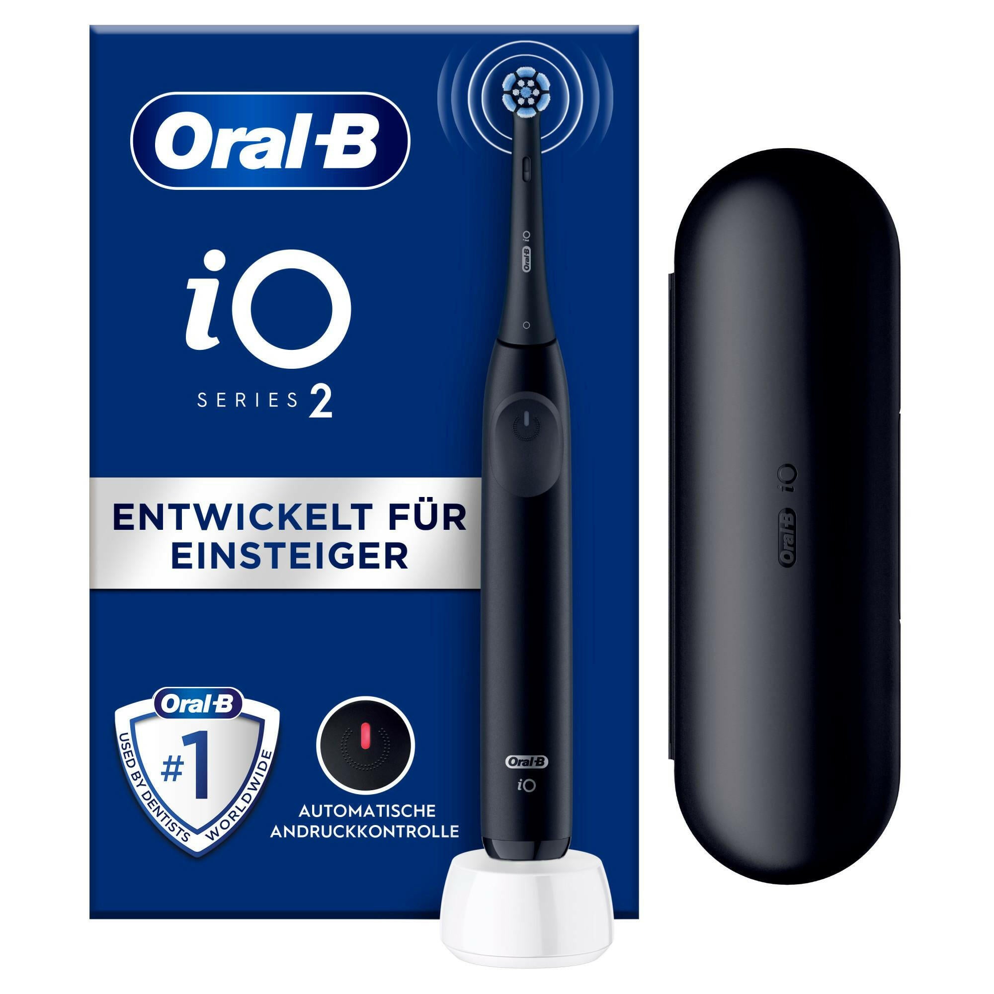 Oral-B iO Series 2 Elektrische Zahnbürste mit 3 Putzmodi.