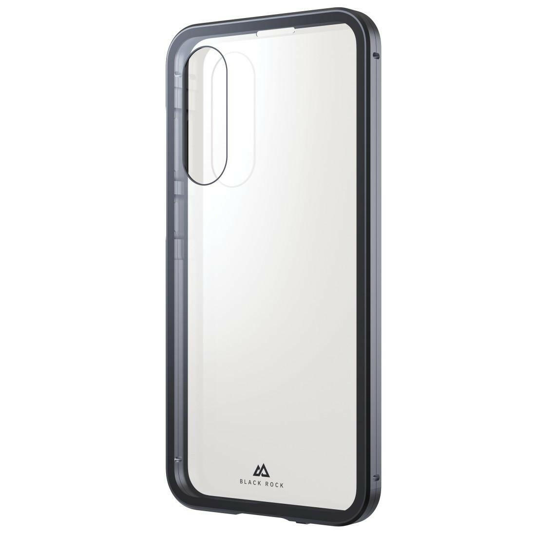Black Rock 360° Glass Handyhülle für Samsung Galaxy A56 5G.
