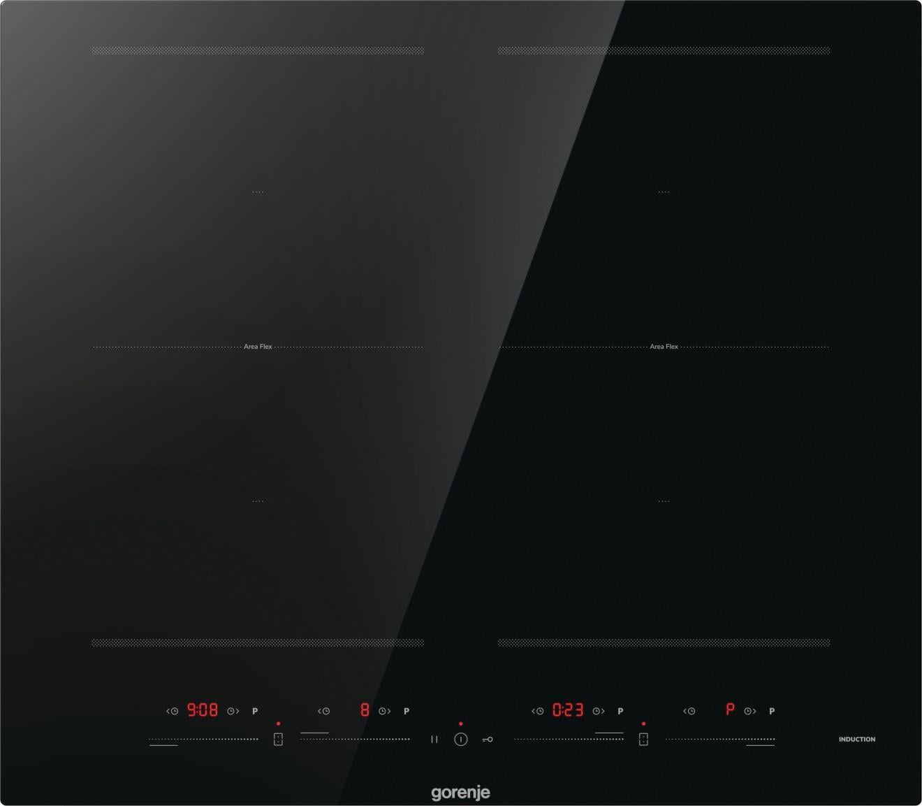 Gorenje GI6442BSCE Induktionskochfeld autark 60cm AreaFlex