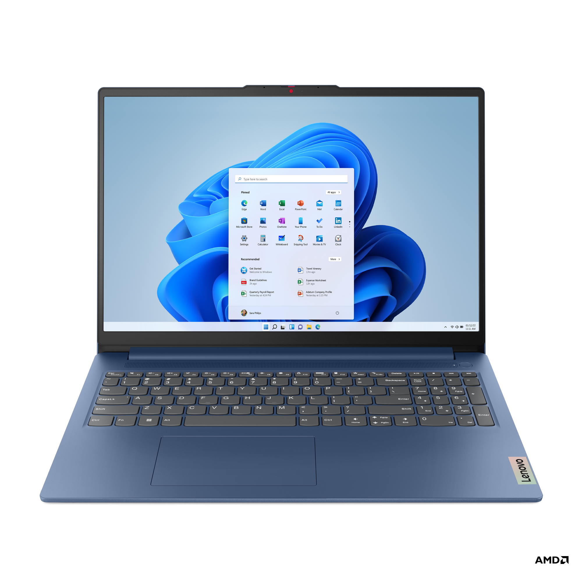 Lenovo IdeaPad Slim 3 16" Laptop, AMD Ryzen 5, 16GB, 512GB.