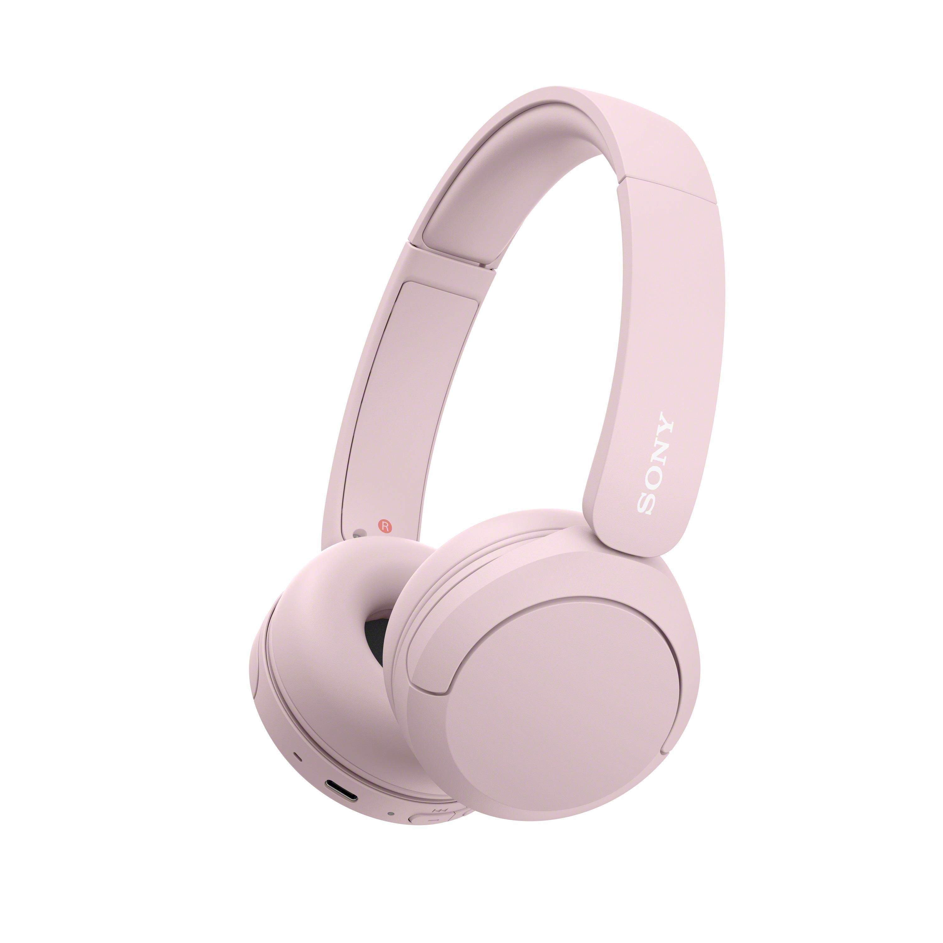 Sony WH-CH520 On-Ear-Kopfhörer Kabelloser 50h EQ Rosa