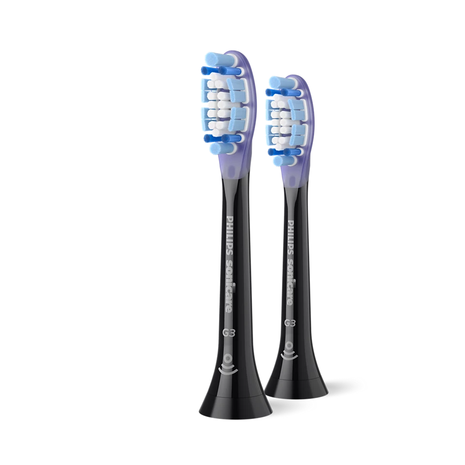 Philips Sonicare G3 Premium Gum Care Ersatzkopf Schwarz 2er