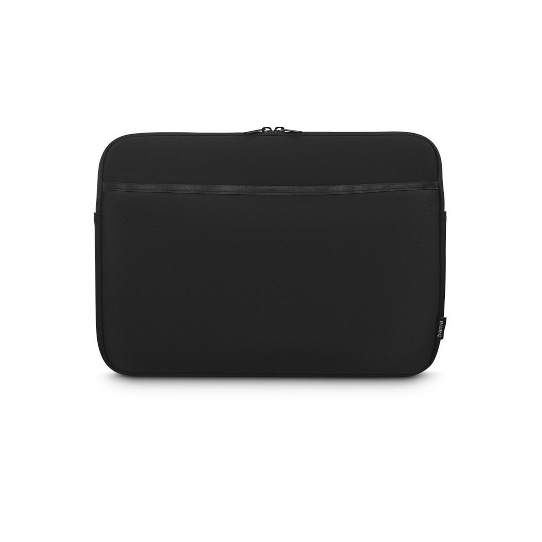 Hama Neoprene Laptop-Sleeve 36-40 cm Vorderfach schwarz