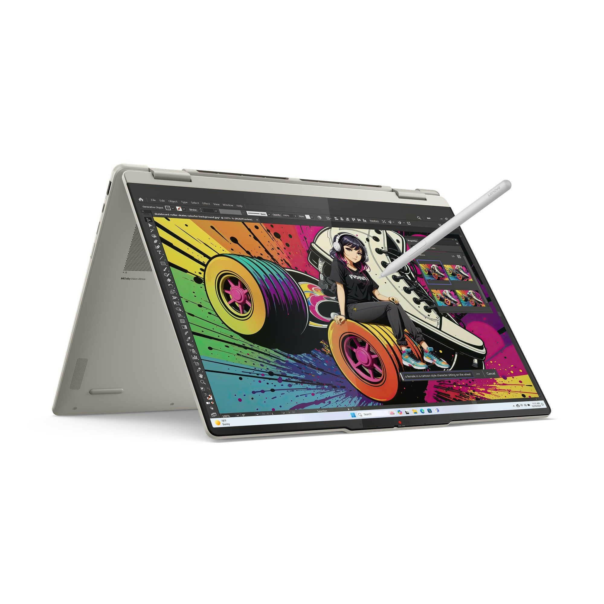 Lenovo Yoga 7 16" 2-in-1, AMD Ryzen 7, 16GB, 1TB, OLED.