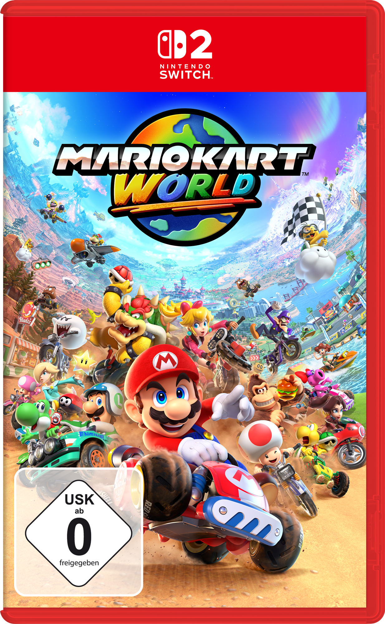Nintendo Mario Kart World – Switch 2-Spiel, bis 24 Spieler