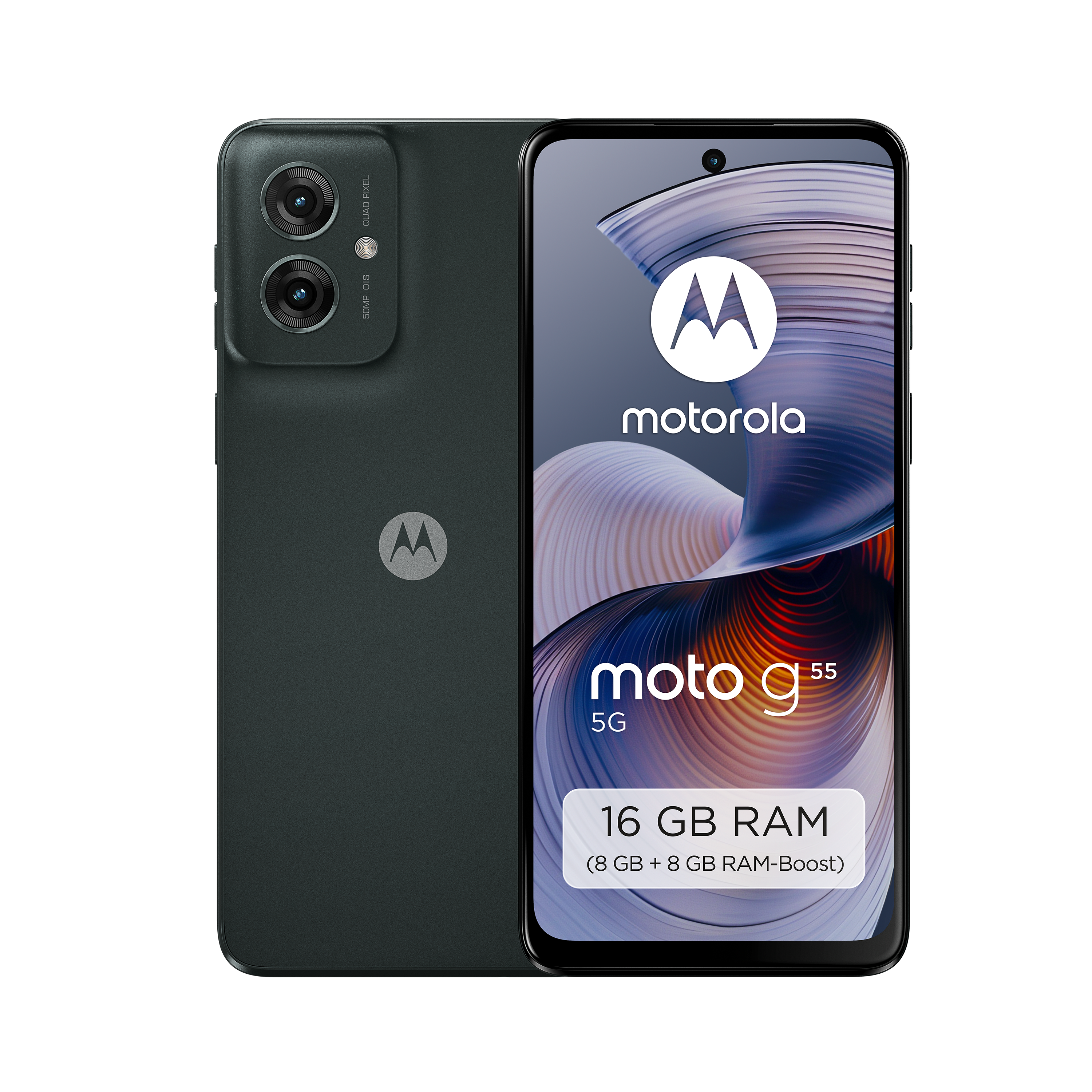 Motorola Moto G55 5G Smartphone 256GB, 8GB RAM, Grey