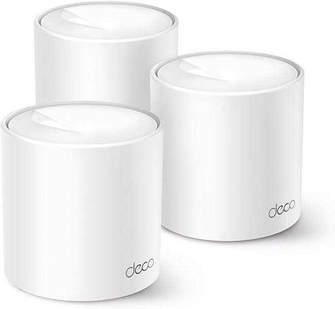 TP-Link Deco X1500 Mesh WLAN Set, Wi-Fi 6 AX1500, 3er-Set