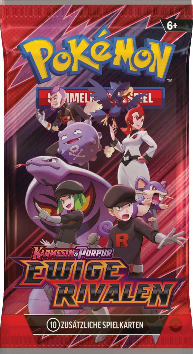 Pokémon Boosterpack Karmesin & Purpur - Ewige Rivalen.