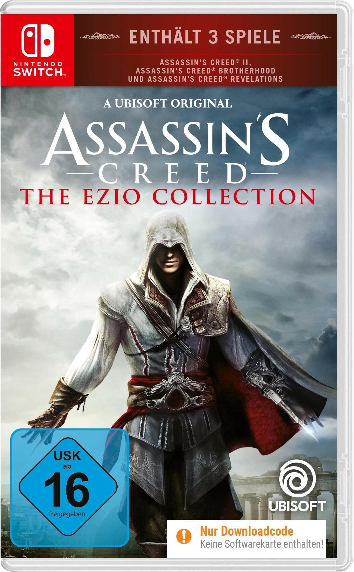 Nintendo Switch-Spiel: Assassin's Creed Ezio Collection.