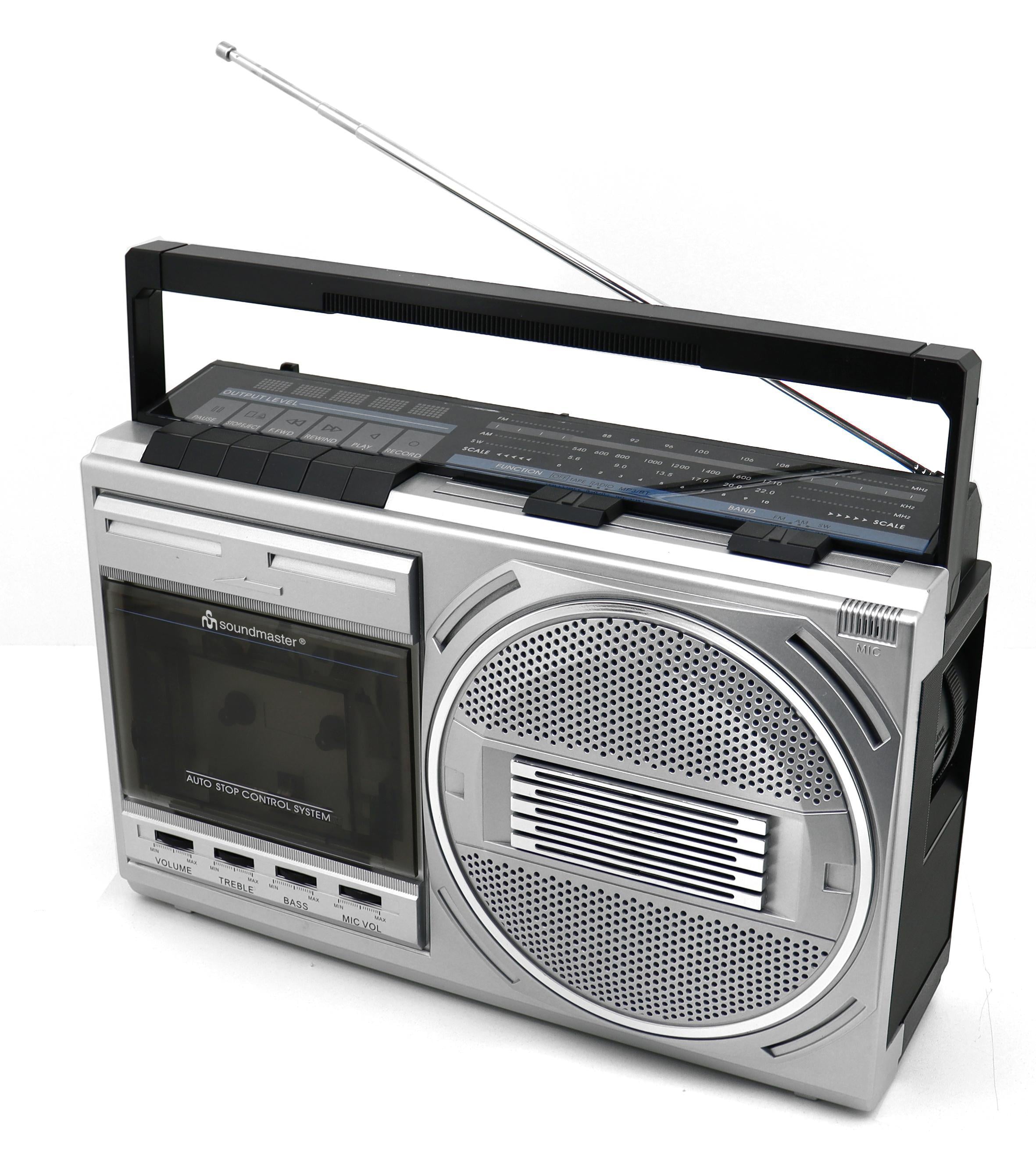 Soundmaster RR20SI Retro Radiorekorder Bluetooth & USB