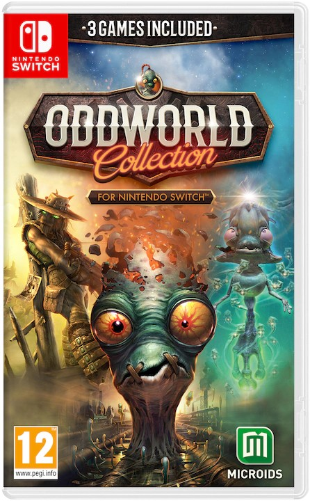 Oddworld Anthology: The Unlikely Heroes Collection - Switch.