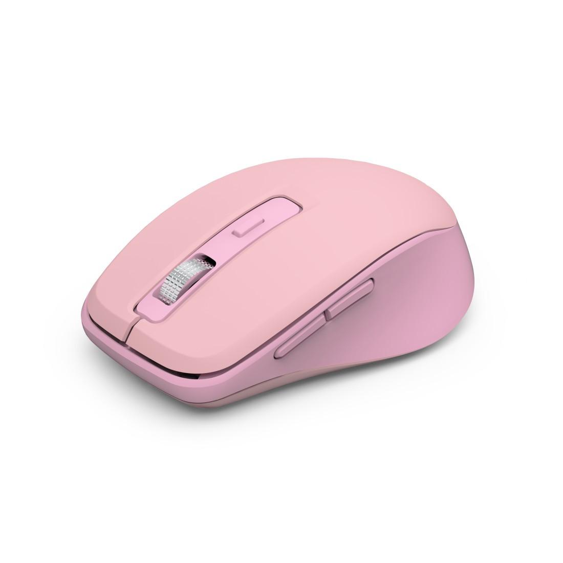 Hama WM-450 Multi-Device Maus kabellos Bluetooth/Funk Rosa