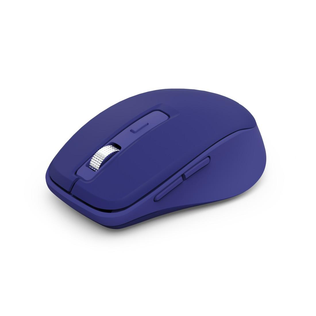 Hama WM-450 Multi-Device Maus kabellos Bluetooth/Funk, blau