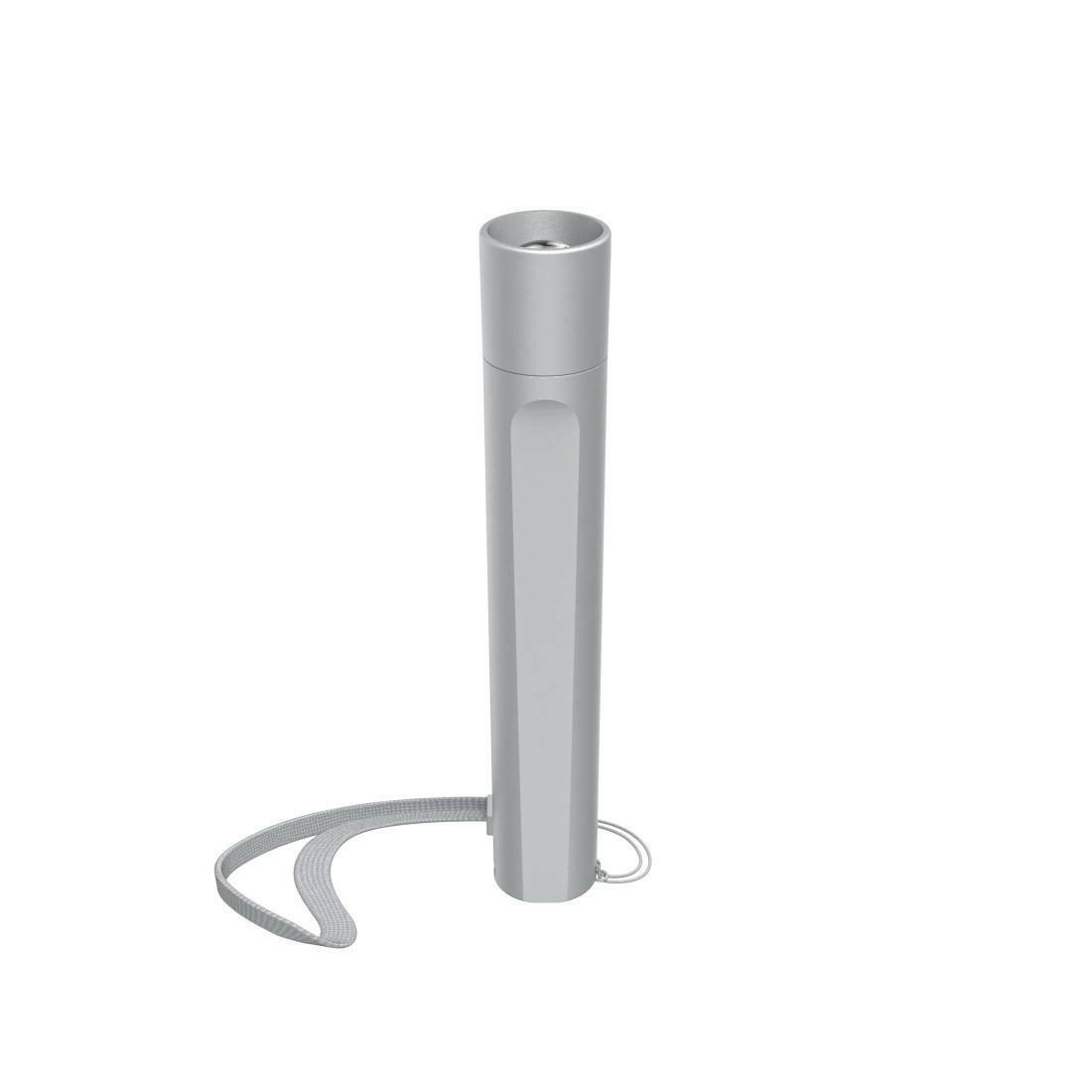 Hama FL120 LED-Taschenlampe 3 Modi Aluminium Silber.
