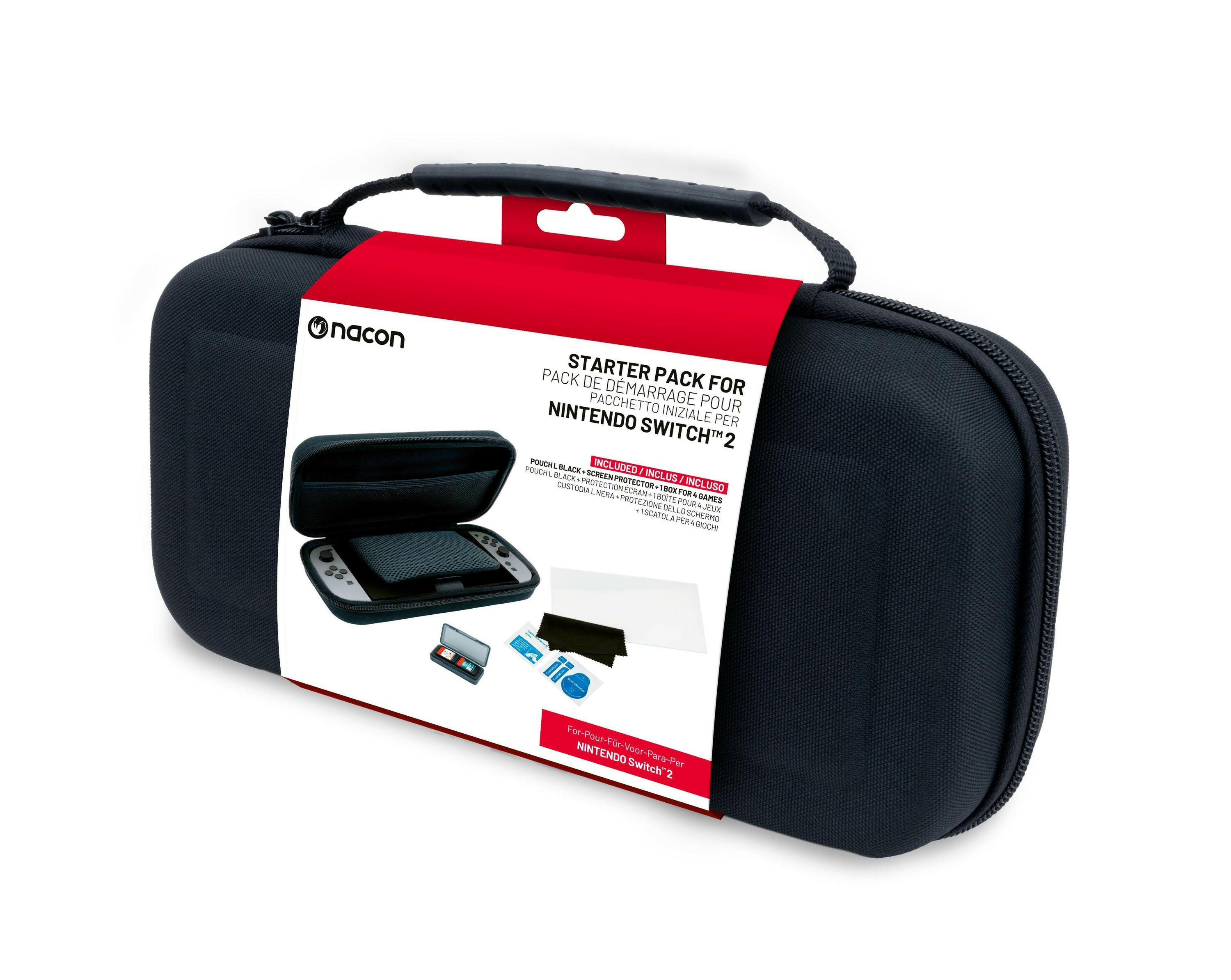 NACON Nintendo Switch 2 Essential Pack – Hartschalenetui.