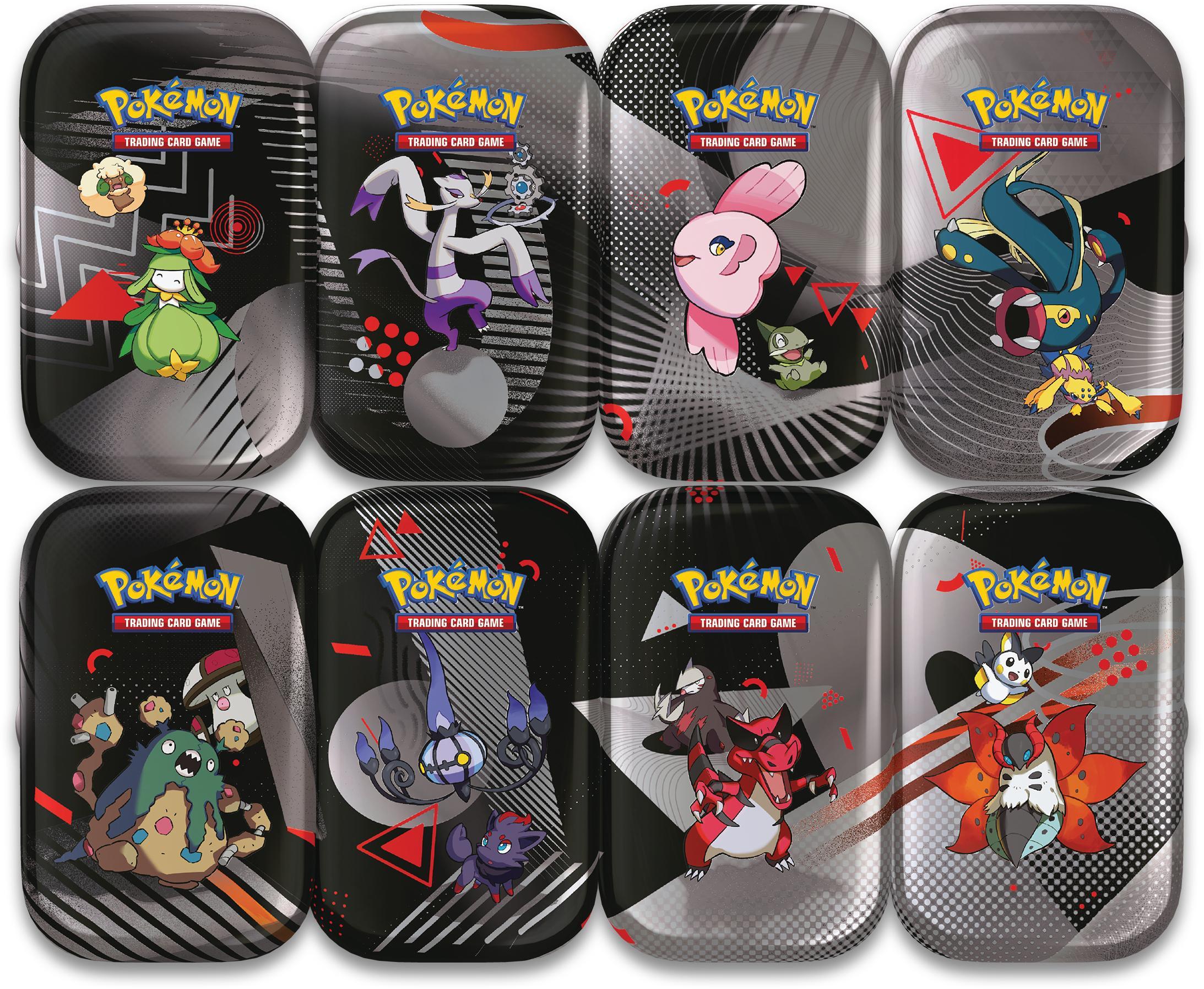 Pokémon KP10.5 Mini-Tin Einall – 2 Booster, Münze DE