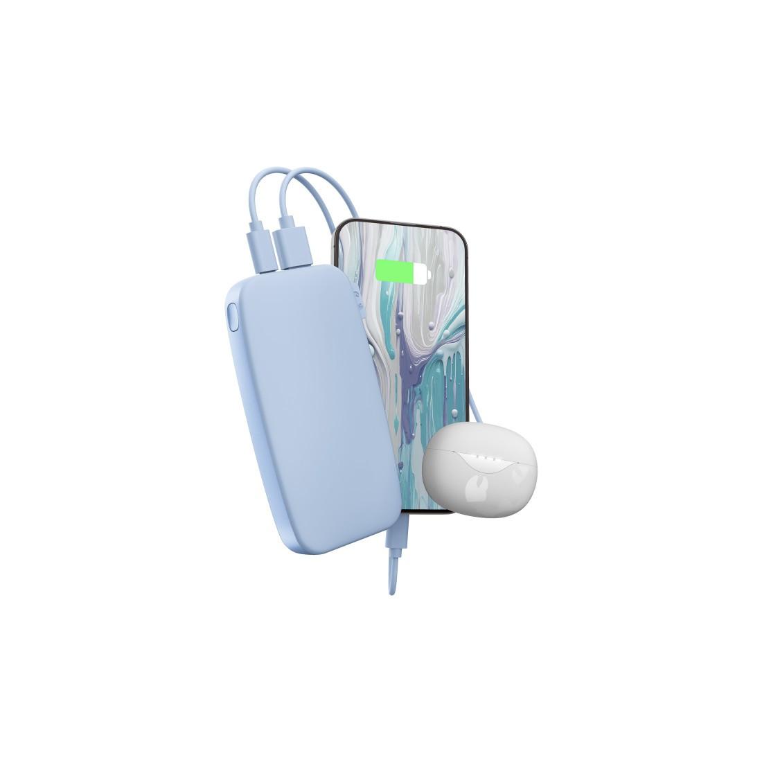 Fresh 'n Rebel Powerbank 12000mAh USB-C 20W Vivid Blue