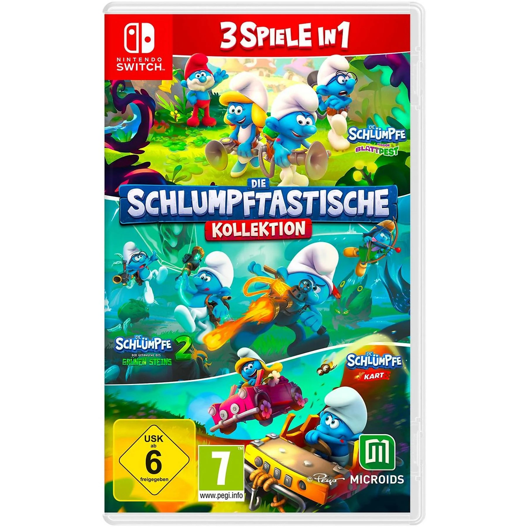 Schlümpfe: Schlumpftastische Kollektion - 3 Spiele für.