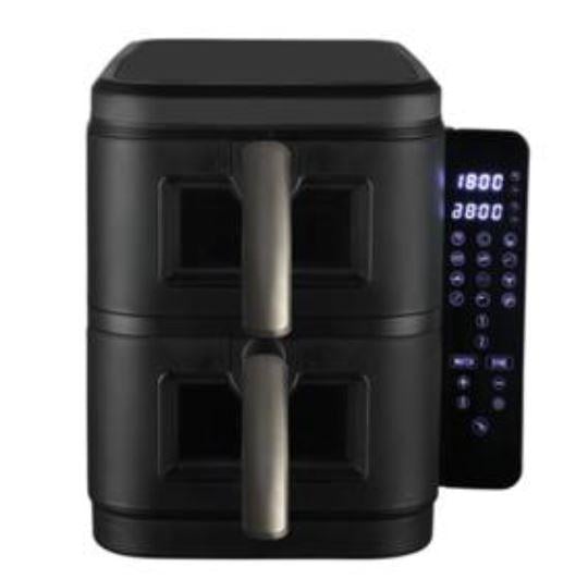 SEVERIN FR 2468 Doppel-Heißluftfritteuse 2x5,5L 360° 2600W B-Ware