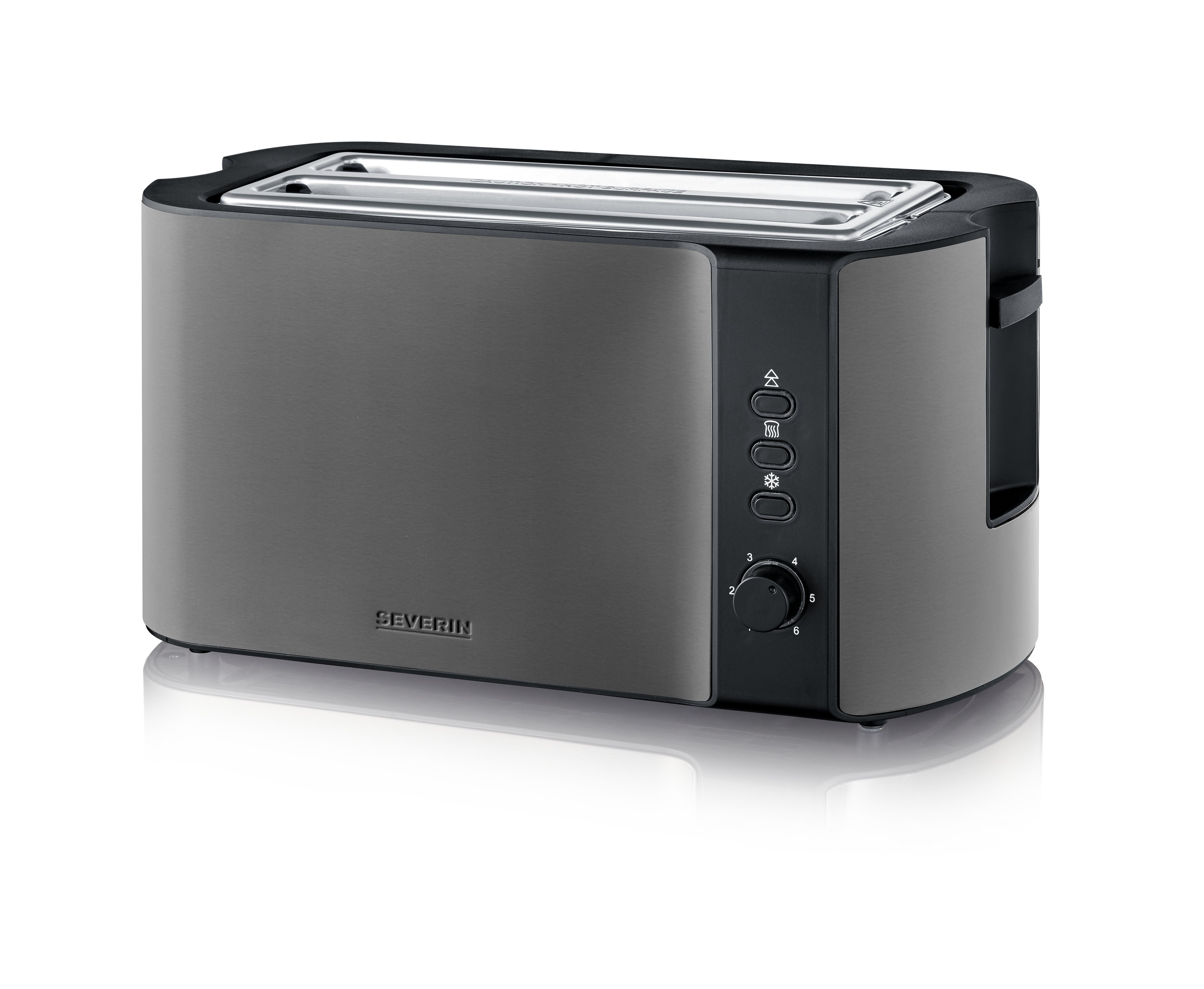 SEVERIN AT 9341 Langschlitz-Toaster 4-Scheiben 1400W