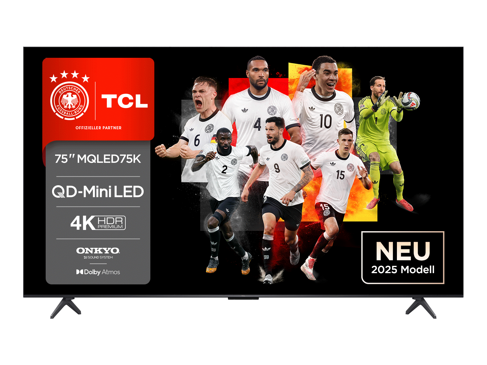 TCL 75MQLED75K 75 Zoll QLED Mini LED TV 4K HDR Smart