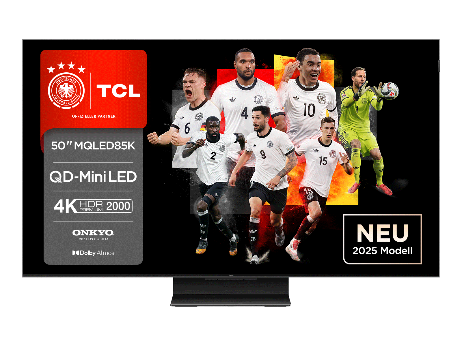 TCL 50MQLED85K QLED Mini-LED TV 50" 4K Smart-TV Dolby Vision