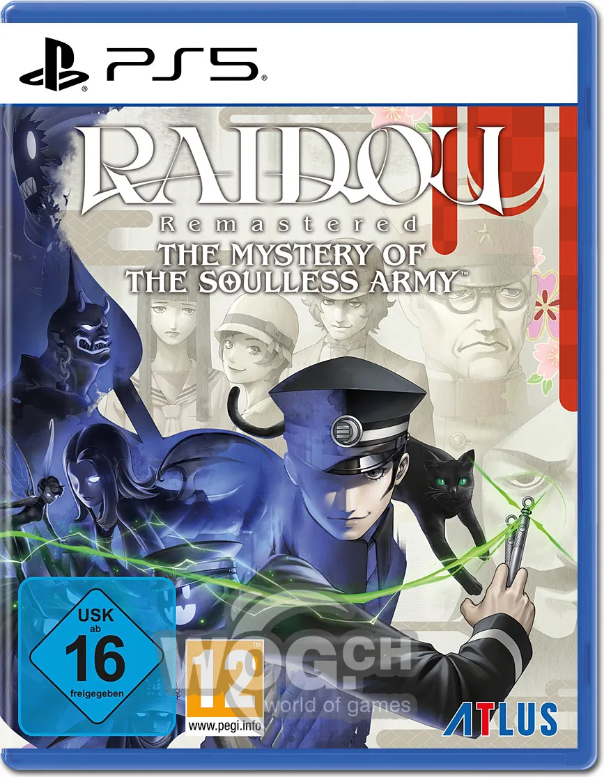 Atlus Raidou: Remastered PS5 - Mystery of the Soulless Army.