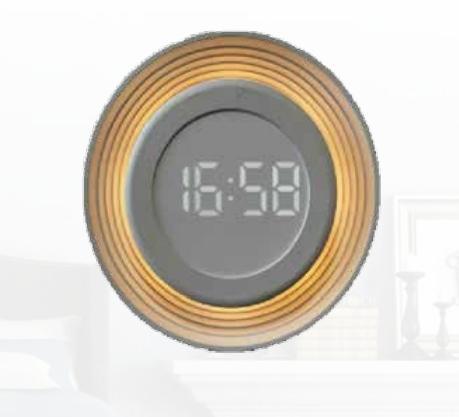 Technoline WT479 Quarzuhr mit Nachtlicht & Bewegungsmelder