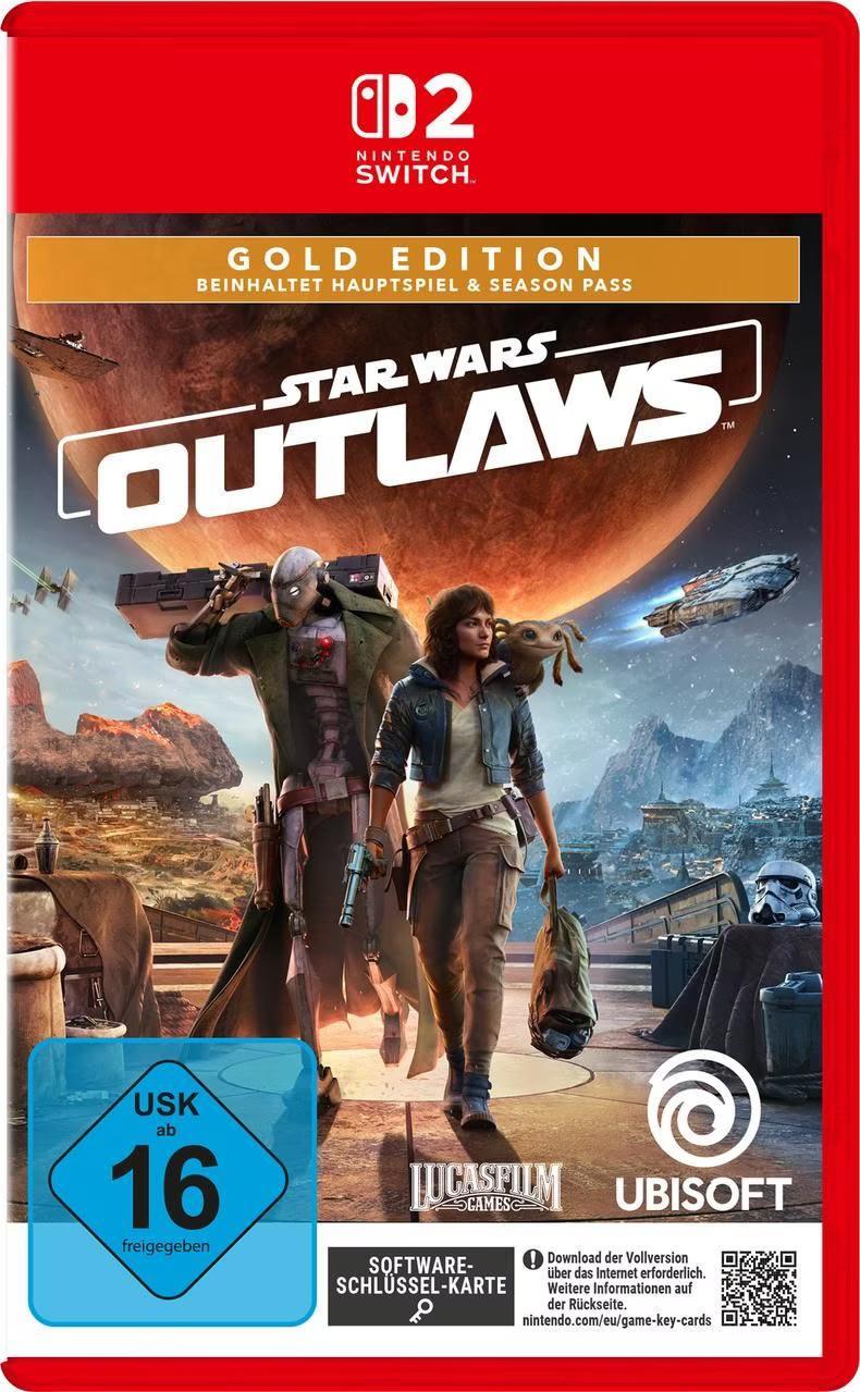 Ubisoft Star Wars Outlaws Gold Ed. - Switch 2 Key inkl Pass