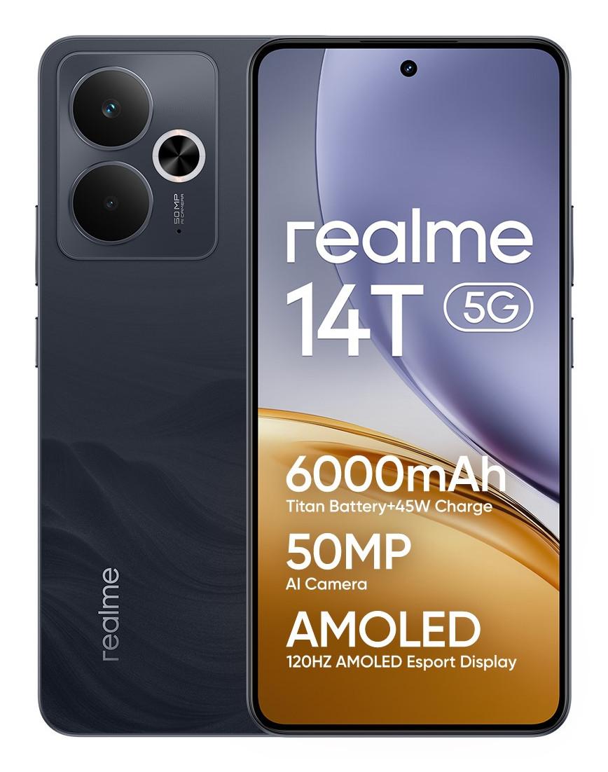 realme 14T 5G Smartphone 8GB RAM/256GB 50MP 120Hz 5500mAh