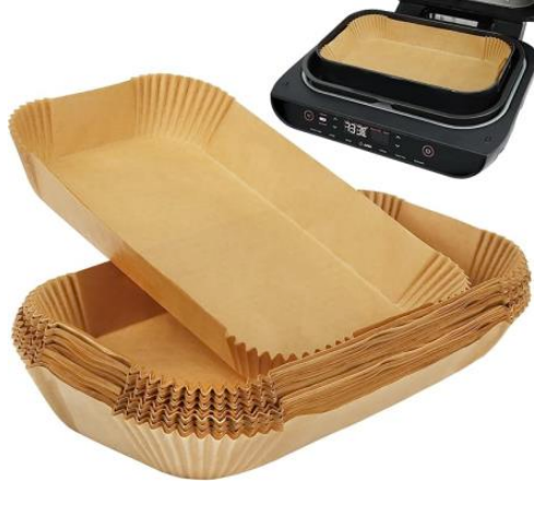 SCANPART Backpapier 31x20,5 cm für Heißluftfritteuse 100