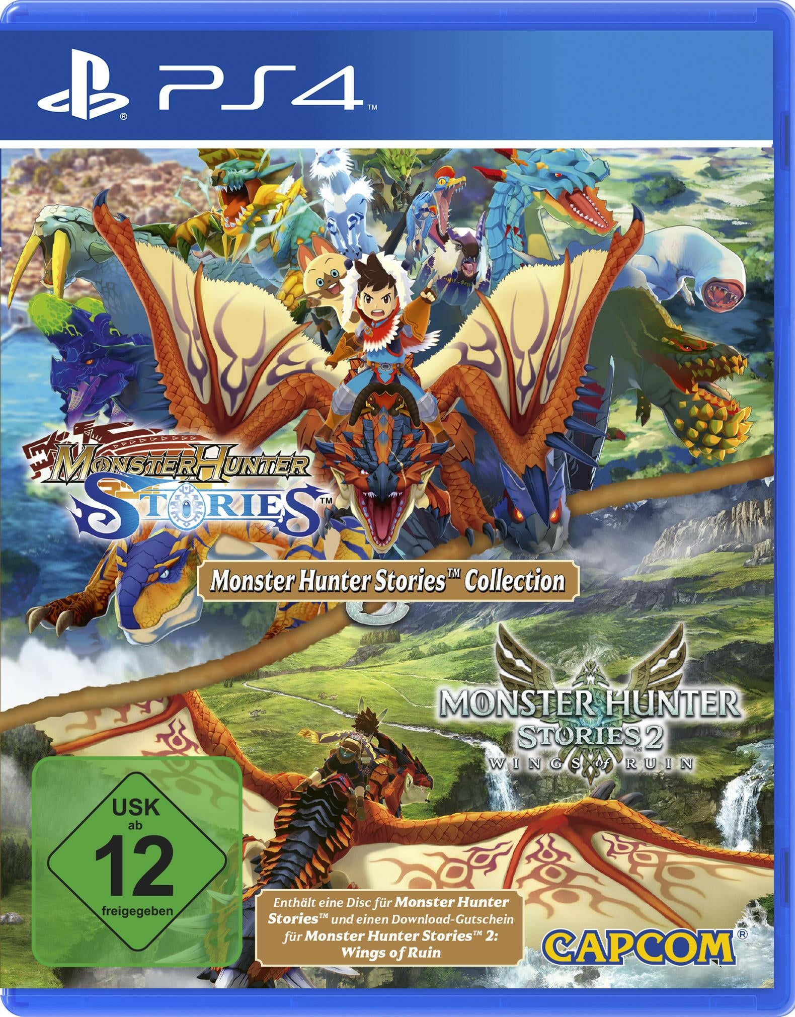 Monster Hunter Stories Collection PS4-Rollenspiel, USK.