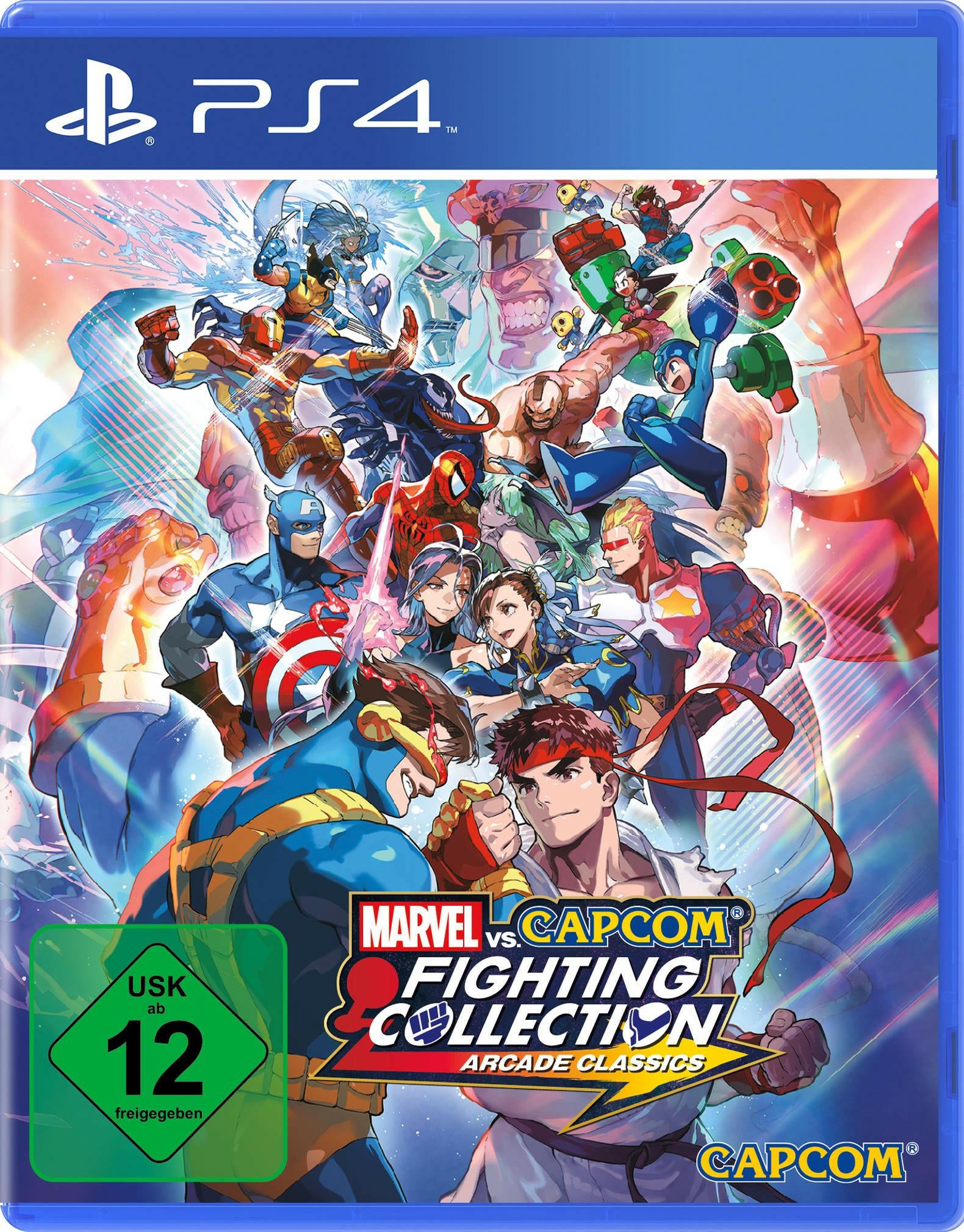 Marvel vs. Capcom Fighting Collection PS4 Kampfspiel.