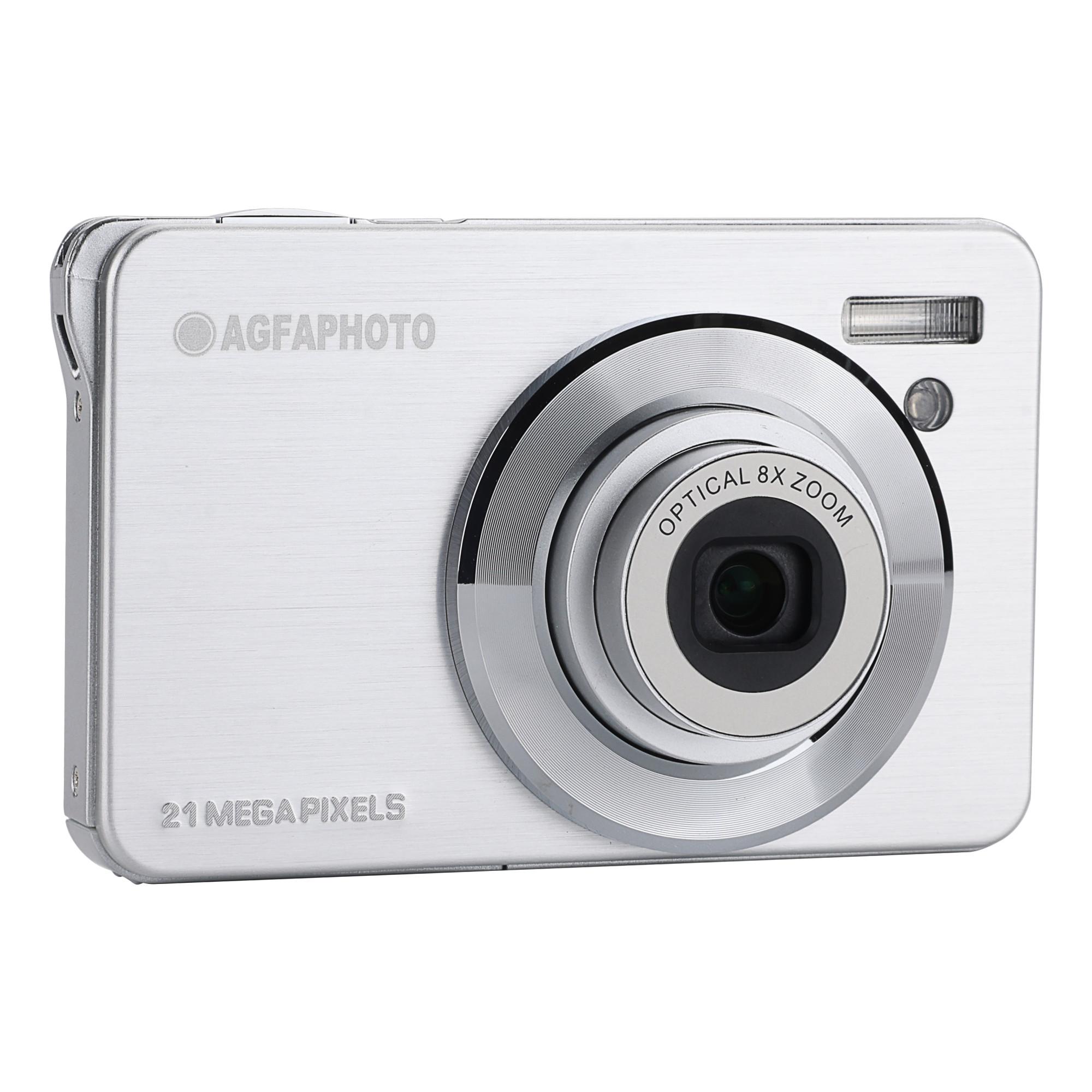 AgfaPhoto Realishot DC8300 Kompaktkamera Silber 18MP 8x - Gebraucht OVP inkl. Zubehör