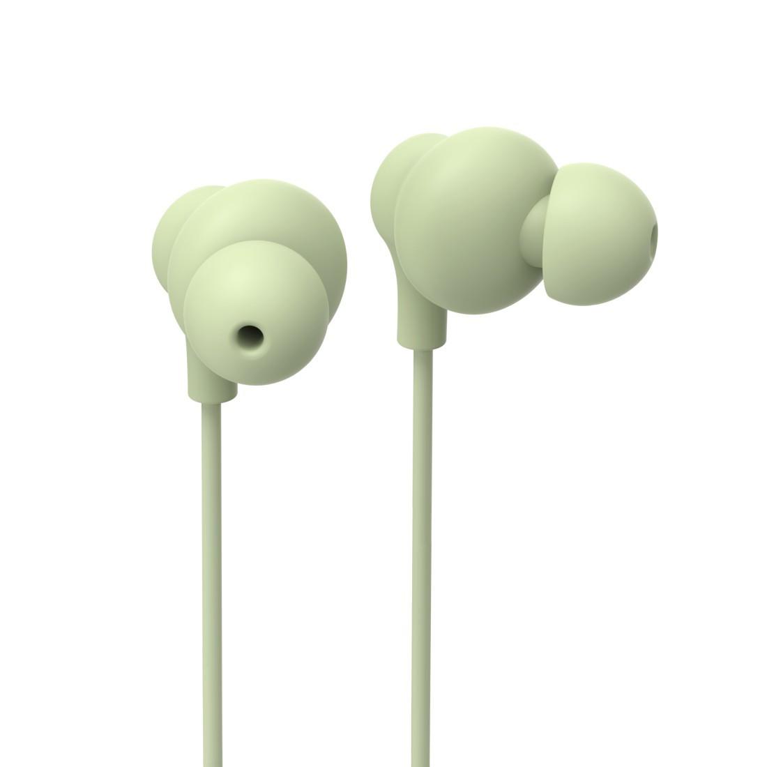 Hama Curly In-Ear Headset USB-C Mikrofon Grün