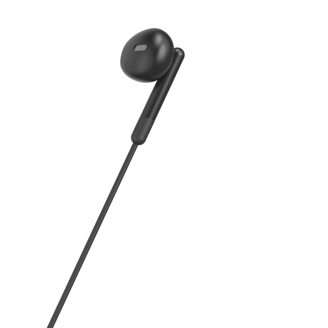 Hama Noble In-Ear-Kopfhörer mit Mikrofon, 3,5 mm schwarz