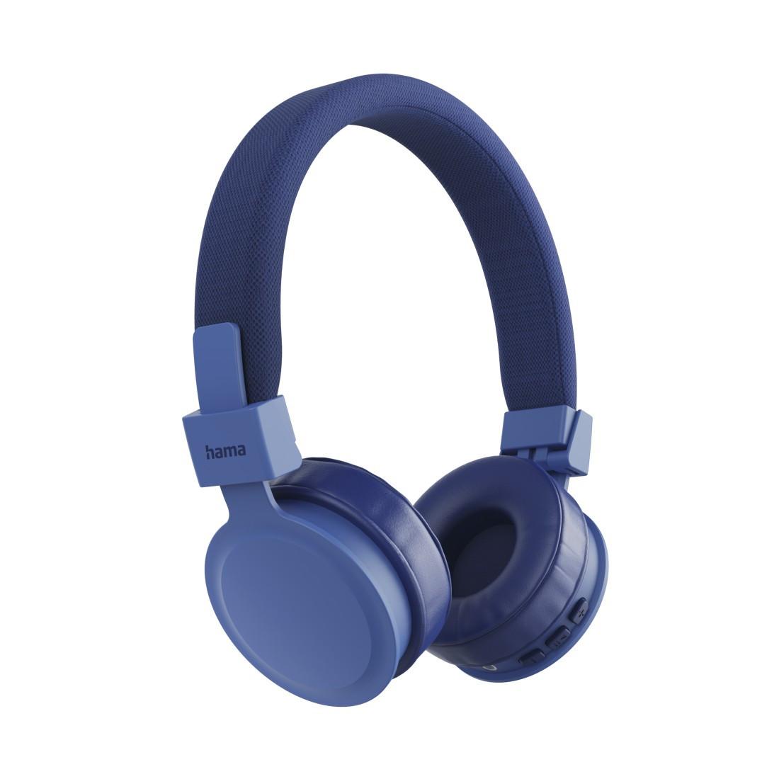 Hama Freedom Lit III Bluetooth On-Ear Kopfhörer faltbar blau