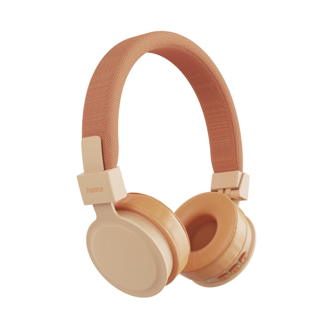 Hama Freedom Lit III On-Ear Bluetooth-Kopfhörer, Orange