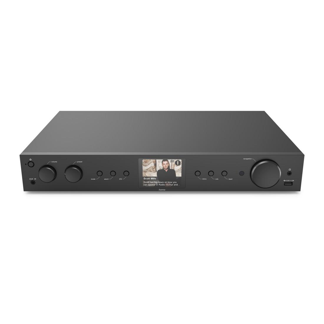 Hama DIT2105 HiFi-Tuner DAB+/Internetradio Bluetooth RX/TX