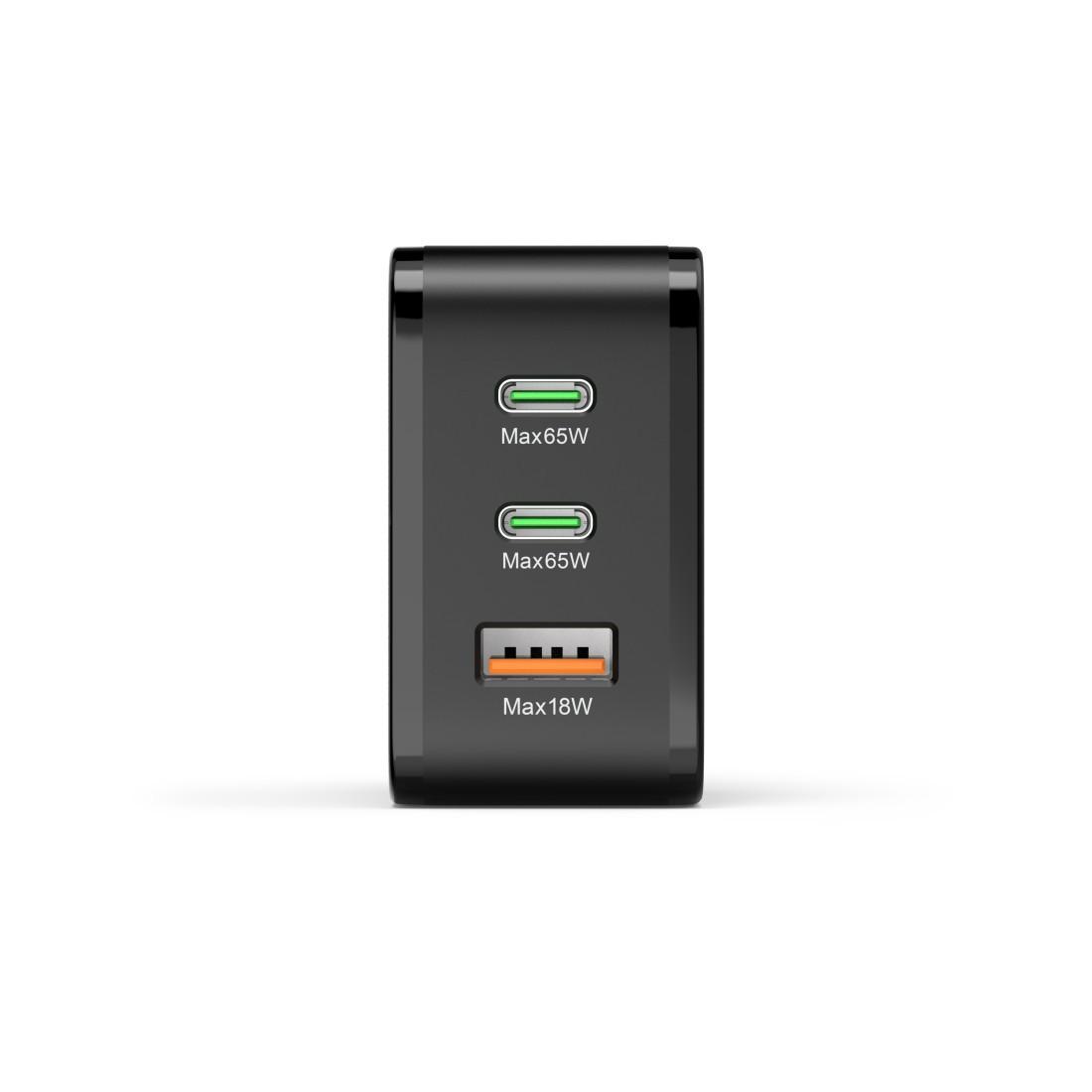 Hama 00201961 Schnellladegerät 65W PD 2xUSB-C 1xUSB-A