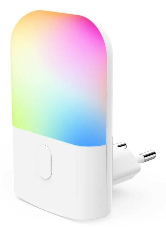 Hama LED-Nachtlicht 'Color' mit Dämmerungssensor, RGB.